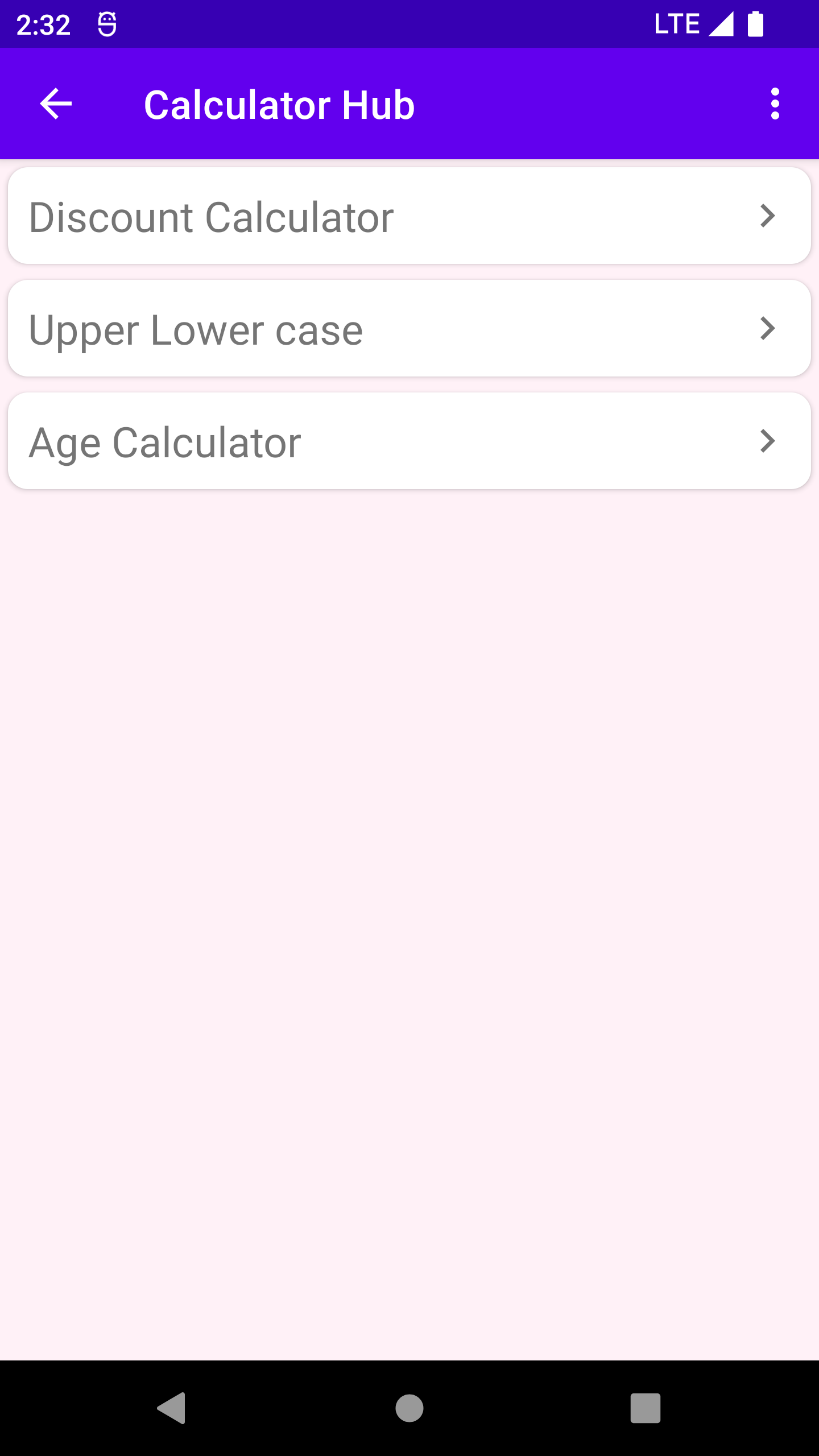 Android Calculator Hub App Source